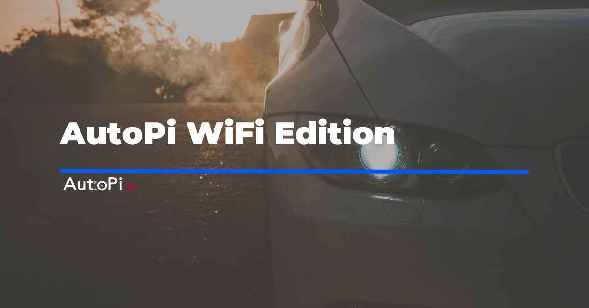AutoPi WiFi Edition - Now with NB/CAT M1
