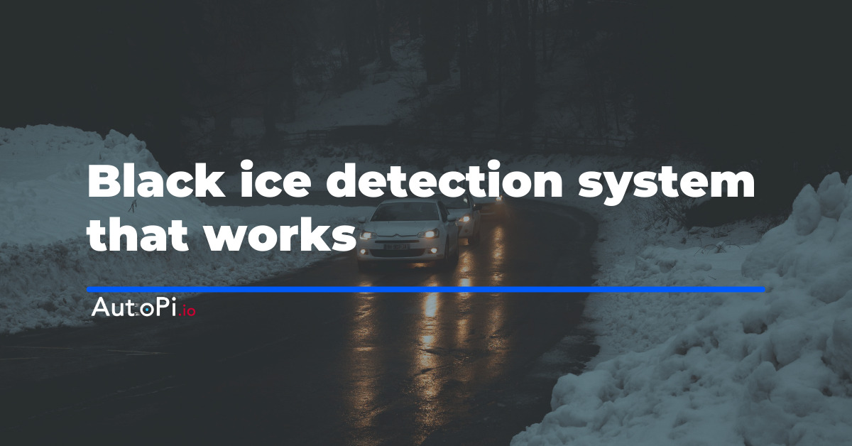 Black Ice Detection System That Works