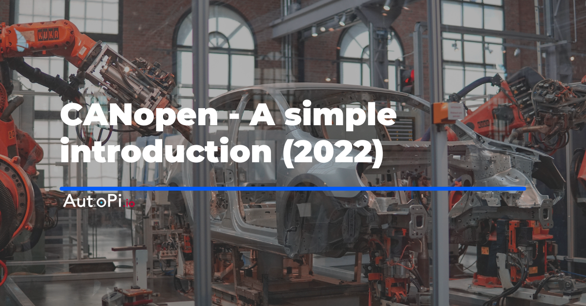 CANopen - A Simple Introduction (2022)