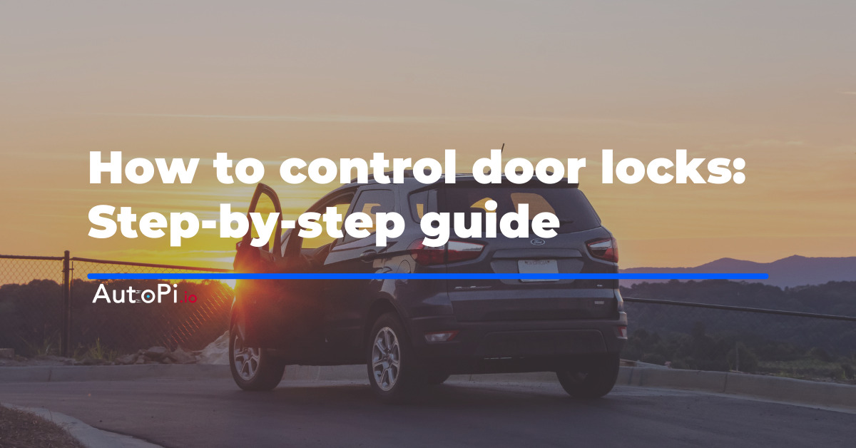 How to Control Door Locks: Step-by-Step Guide