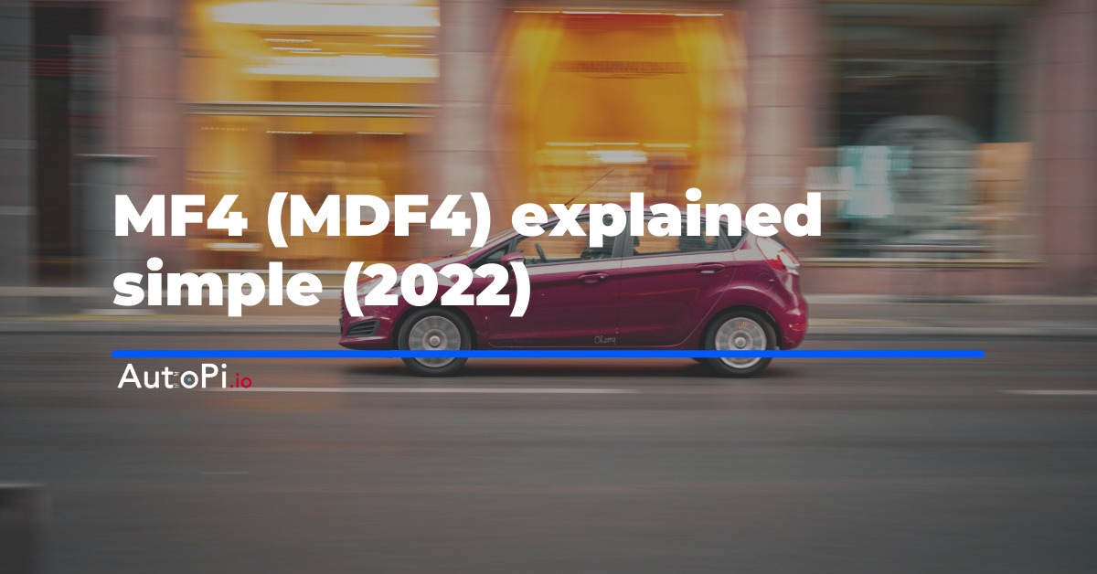 MF4 (MDF4) Explained Simple (2022)