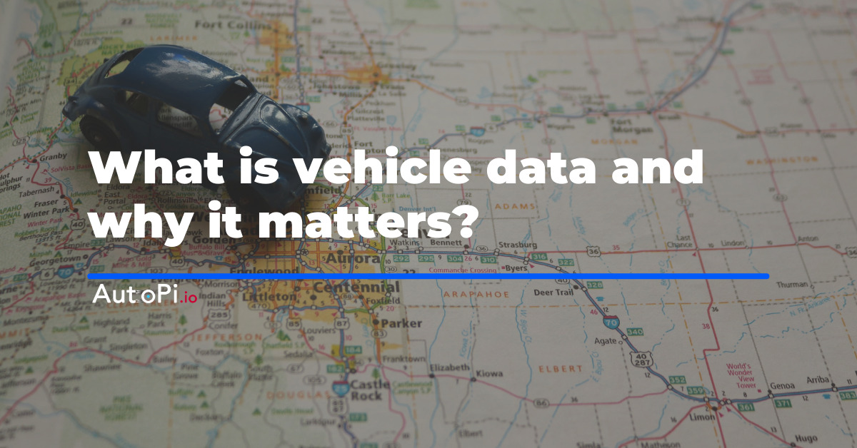 What is Vehicle Data and Why it Matters?
