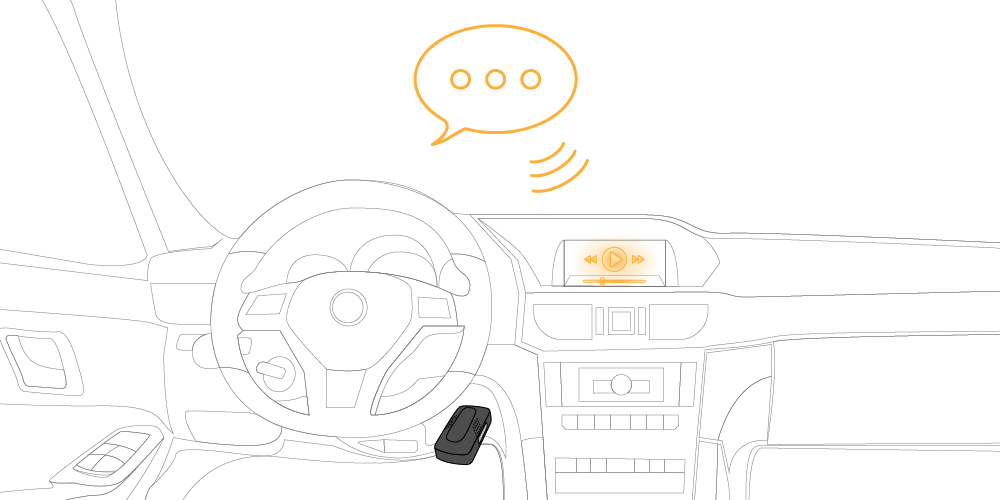 How the radio volume regulation applies on a car with autopi