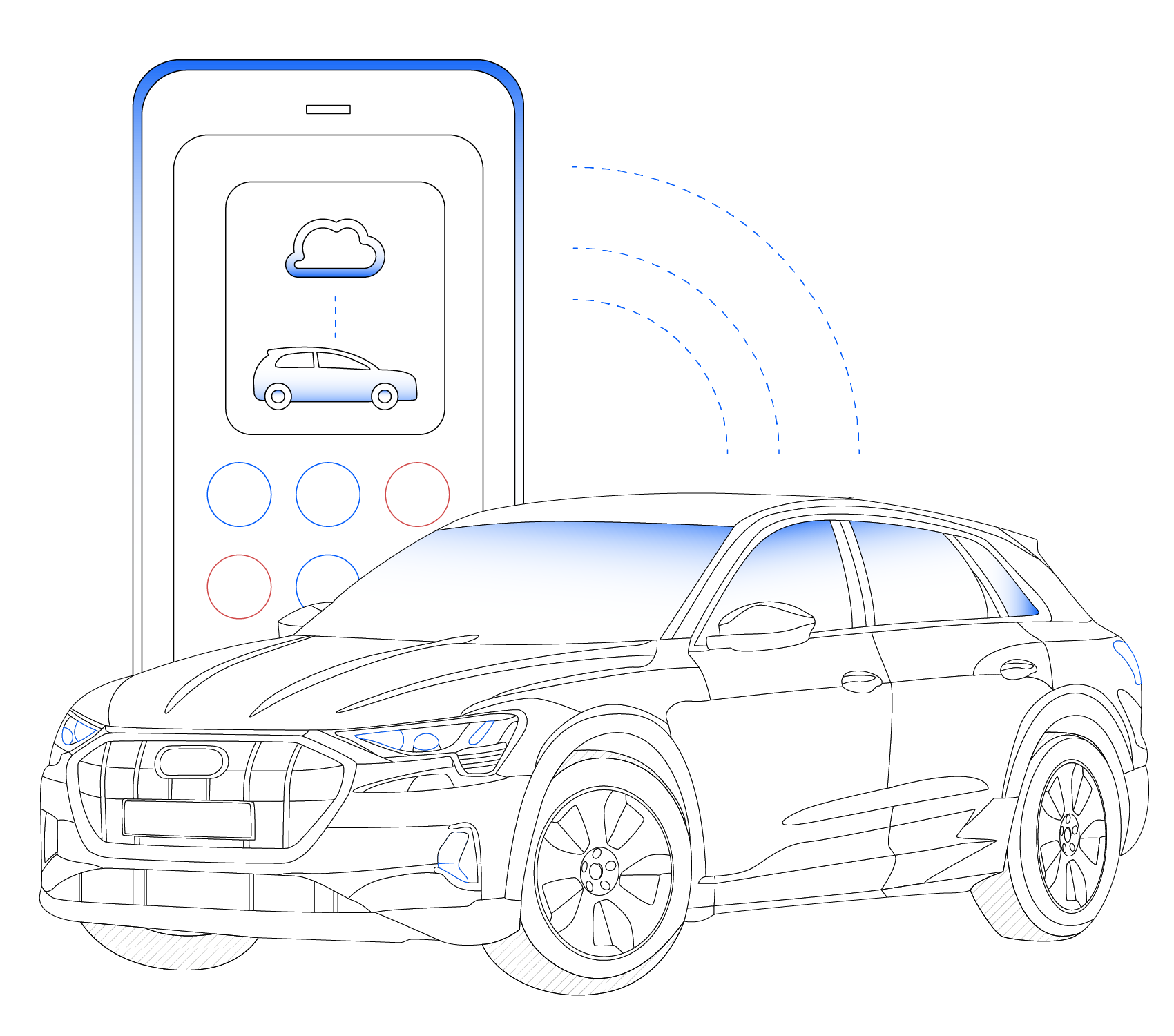 Audi e-tron and the myAudi App