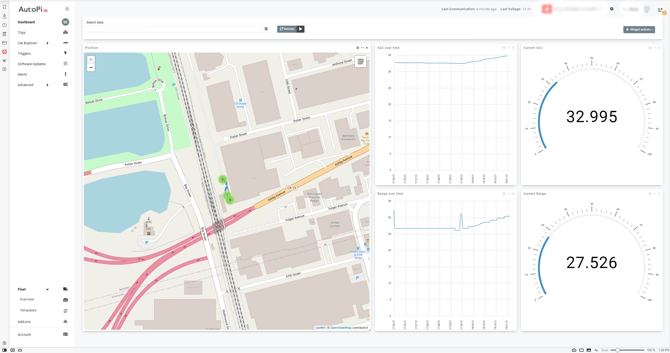 bmw i3 intelligent dashboard