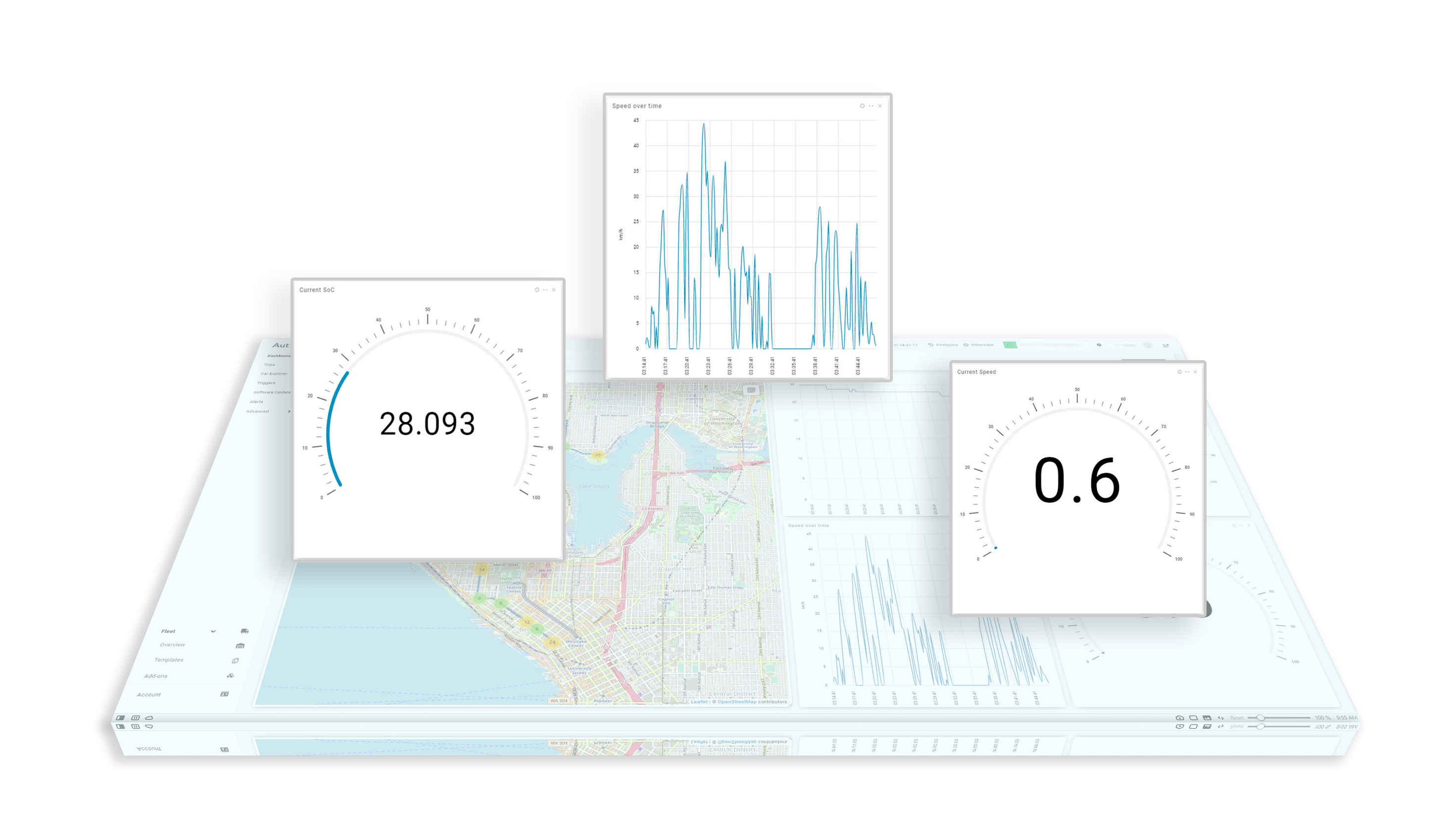 Polestar 2 intelligent dashboard