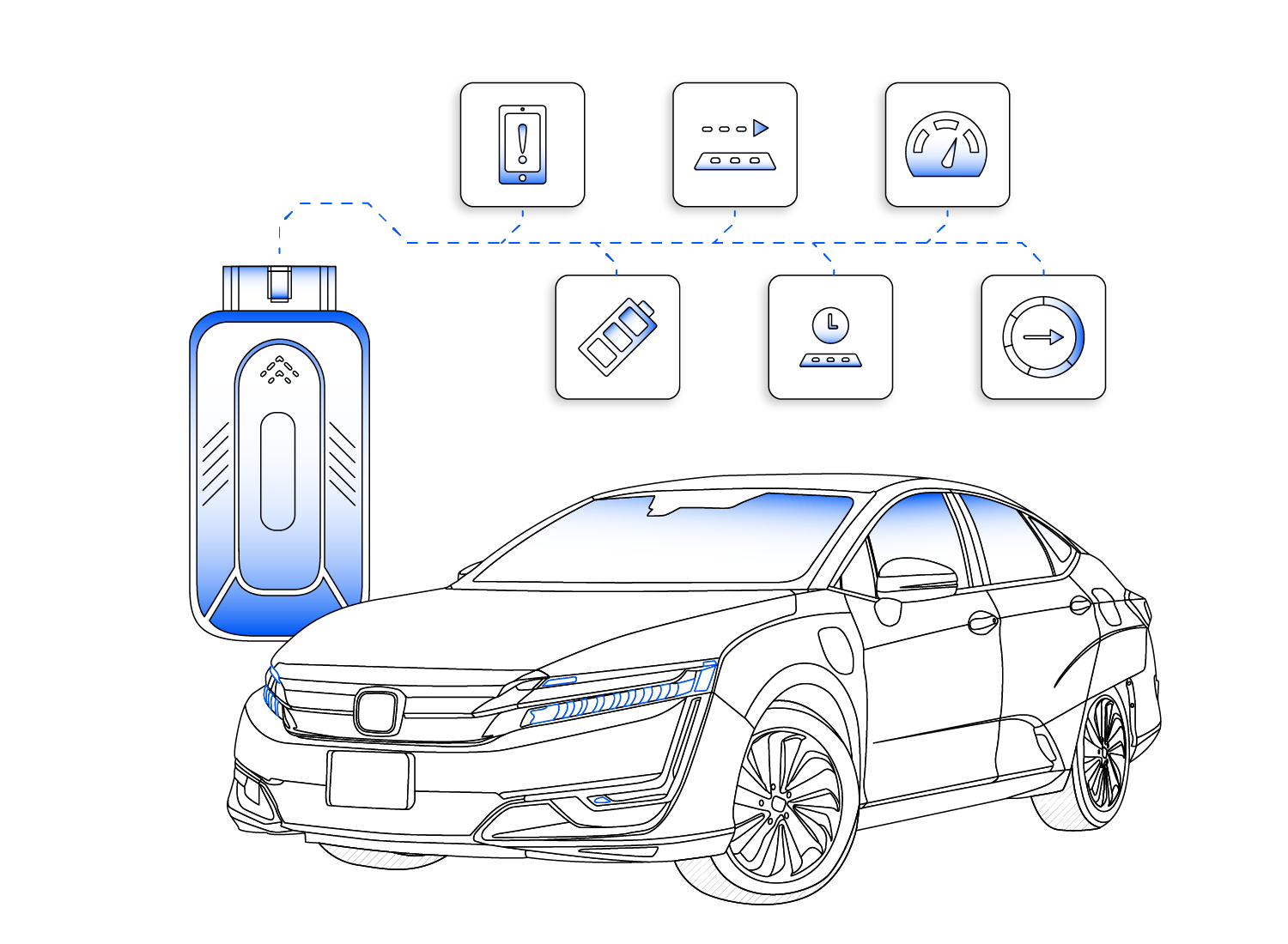 AutoPi and Honda Clarity