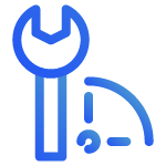 Route with location marks