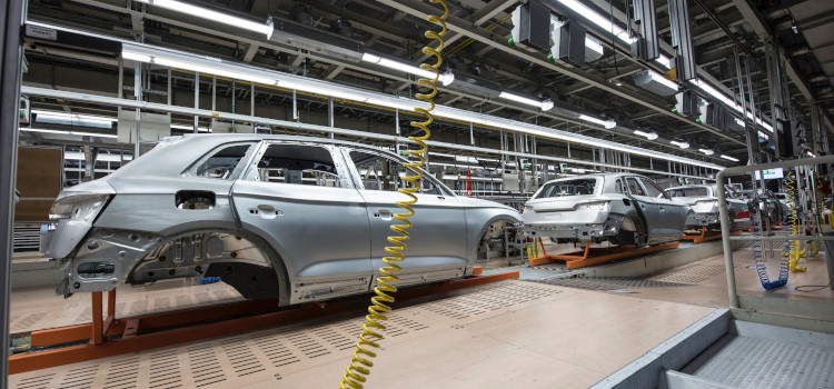 Mass production of cars