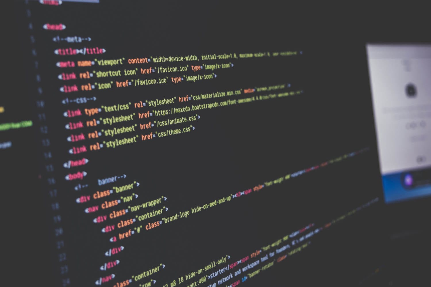 Code background