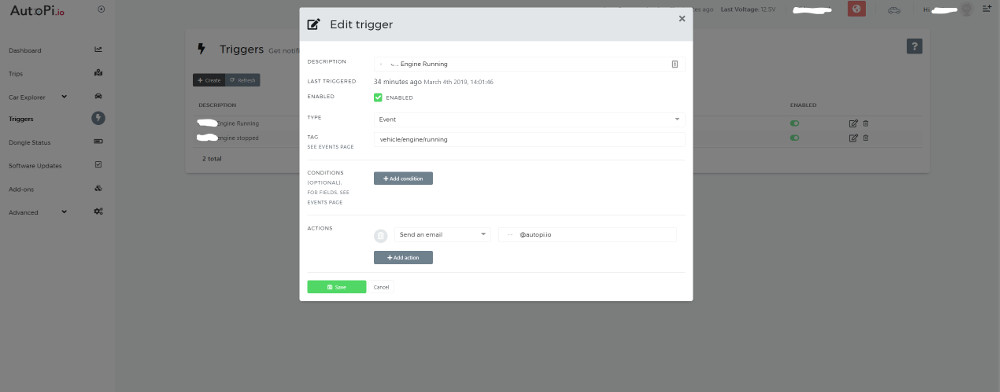 AutoPi.io - Setup beacons to monitor resources